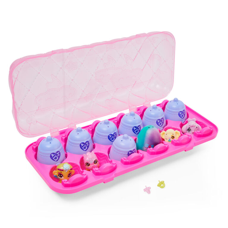 Hatchimals CollEGGtibles, Boîte de 12 oeufs Shimmer Babies