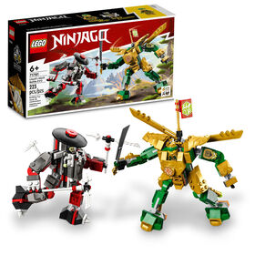 LEGO NINJAGO Lloyd's Mech Battle EVO 71781 Building Toy Set (223 Pieces)