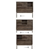 Asten Twin Bookcase Headboard Fall Oak