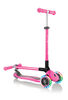 Primo Foldable Light-Up Scooter - Deep Pink