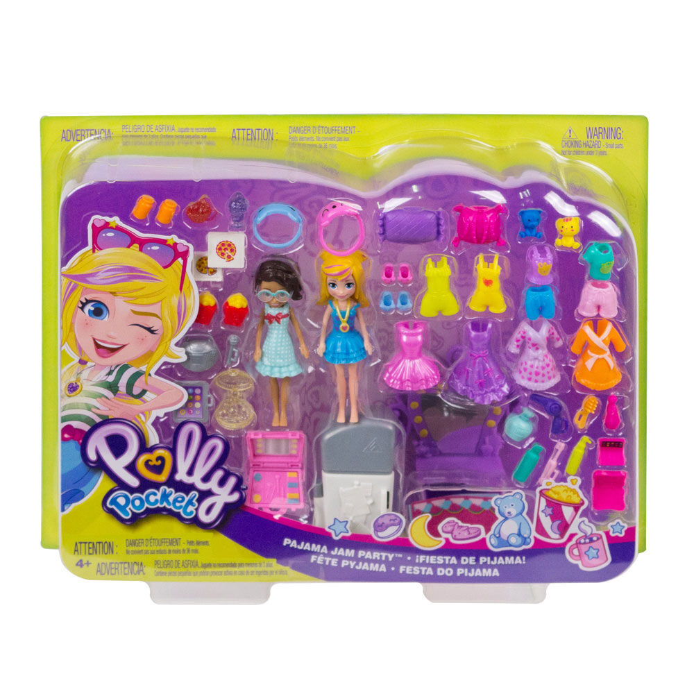 polly pocket pajama party
