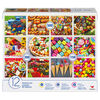 Family 12-Pack of Jigsaw Puzzles, Food