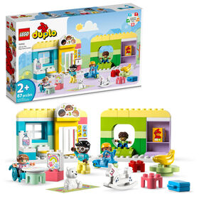 LEGO DUPLO Town Life At The Day-Care Center 10992 Building Toy Set (67 Pieces)