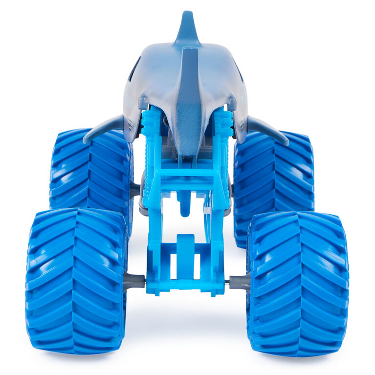 Monster Jam, Official Megalodon Monster Truck, Collector Die-Cast Vehicle, 1:24 Scale
