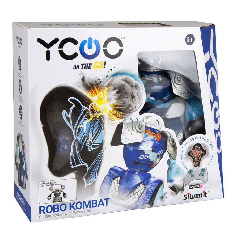 Robo Kombat Viking Robot: Blue