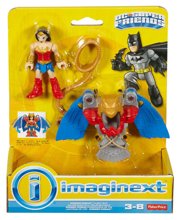 Fisher-Price Imaginext DC Super Friends Wonder Woman Flight Suit - English Edition