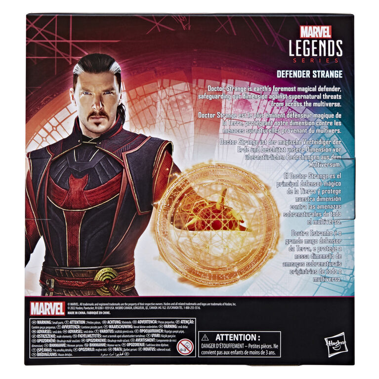 Marvel Legends Series, figurine de collection Doctor Strange Defender Strange de 15 cm