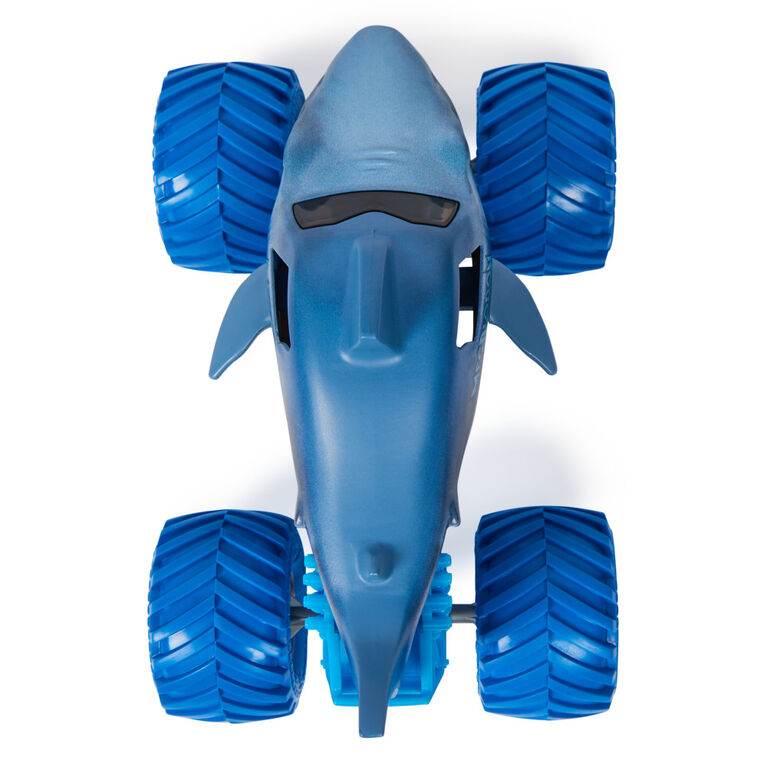 Monster Jam, Official Megalodon Monster Truck, Collector Die-Cast Vehicle, 1:24 Scale