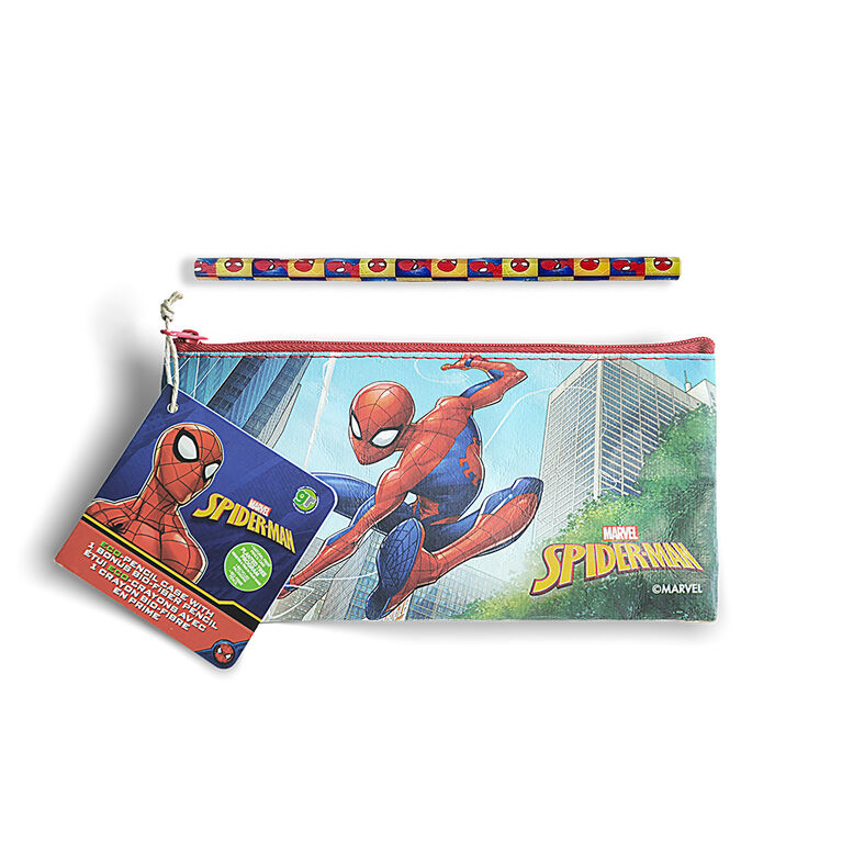 Eco Marvel Spiderman Pencil Jute Case