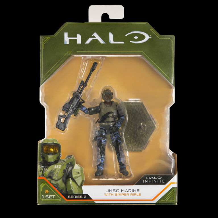 Halo Infinite Figure - UNSC Marine with Sniper Rifle
