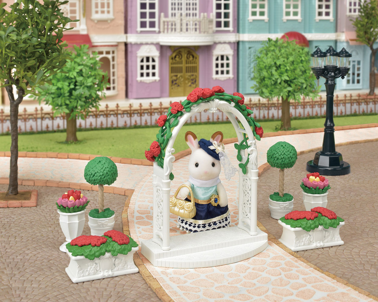 Calico critters garden 2025