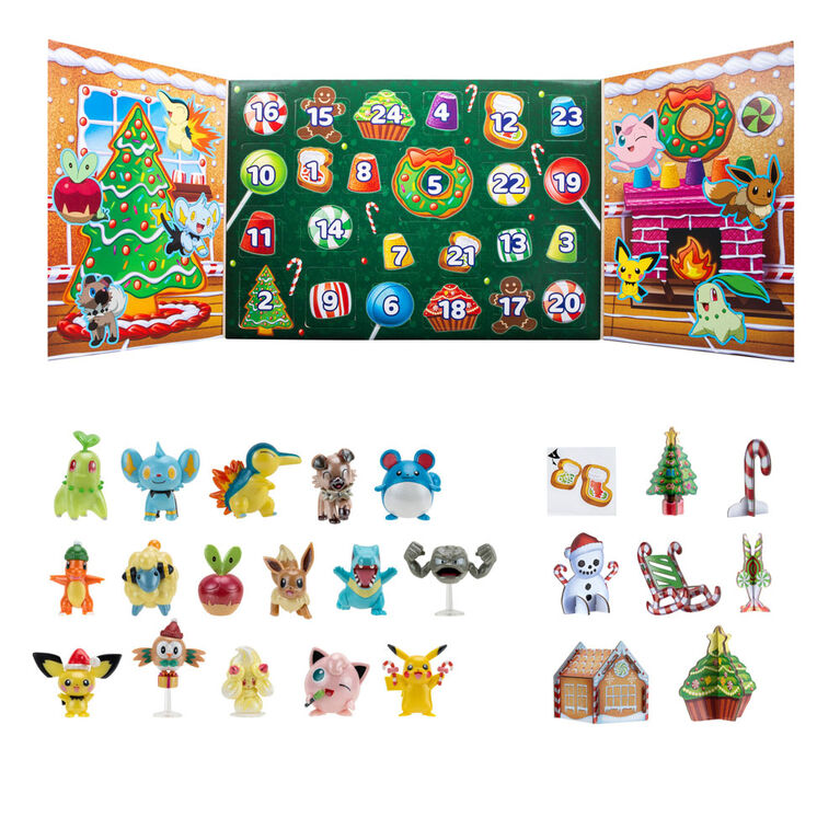 Calendrier des Fêtes Pokémon 2023, paquet de 24