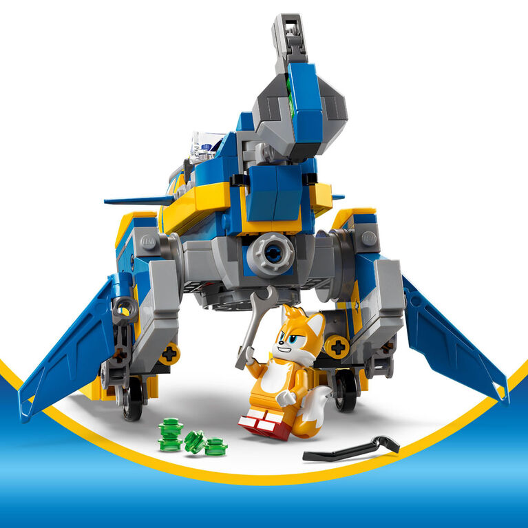 LEGO Sonic the Hedgehog Cyclone vs. Metal Sonic - Building Toy for Kids - Mech Suit with 2 Minifigures - 77002