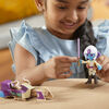 Star Wars Les Aventures des Petits Jedi figurine Lys Solay avec Speeder Bike, échelle 10 cm, jouets préscolaires Star Wars