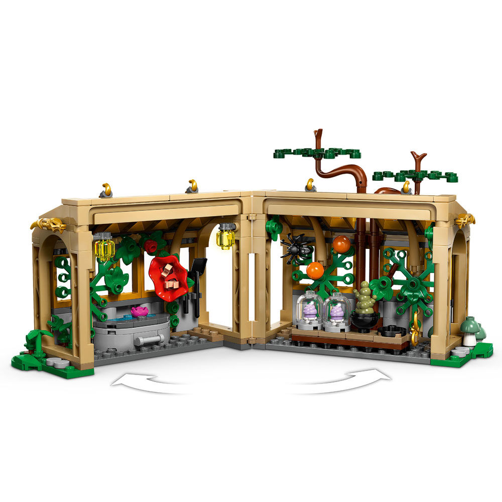 LEGO Harry Potter Hogwarts Castle: Herbology Class Kids Toy. 8+ - Pretend Play Building Toy - 76445