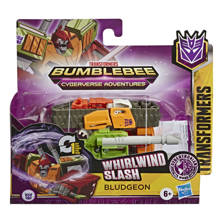 Transformers Bumblebee Cyberverse Adventures Action Attackers: Bludgeon Action Figure