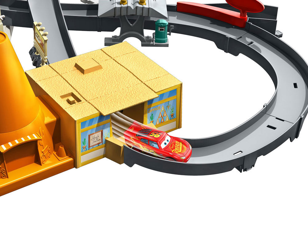 disney pixar cars race around radiator springs playset
