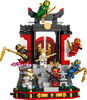 LEGO NINJAGO Le Socle d'Exposition de Personnages Ninjas - 15e Anniversaire, 8 Socles d'Exposition de Figurines 71866
