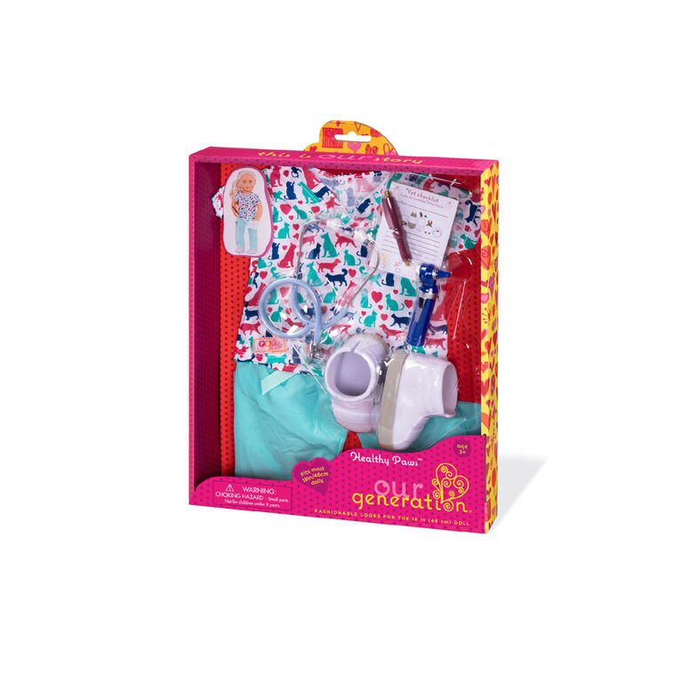 Our Generation, Healthy Paws, Veterinarian Outfit for 18-inch Dolls