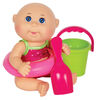 Cabbage Patch Kids Deluxe Tiny Newborn (Beach Time) - Watermelon Swimsuit Blue Eyes