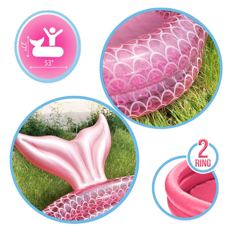 Splash Buddies Inflatable Kiddie Pool - English Edition