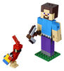 LEGO Minecraft Steve BigFig avec perroquet 21148