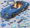 MEGA Hot Wheels '77 Pontiac Firebird (1:18 Scale) Collectible Building Set (844 pcs)