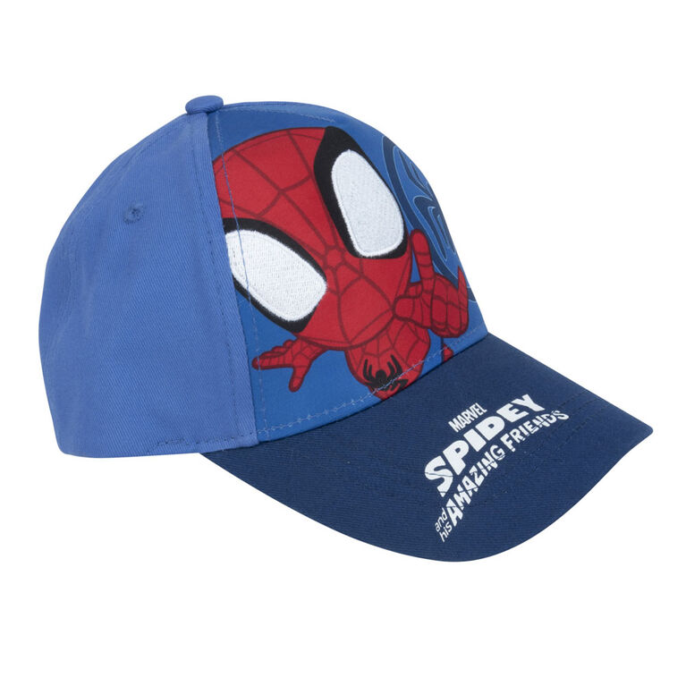 Marvel Spidey And His Amazing Friends Toddler Baseball Cap Blue/Red