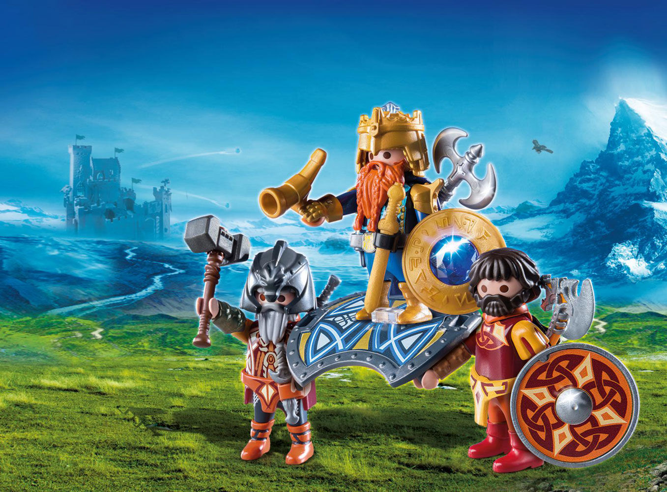 Playmobil Dwarf King with Guards Toys R Us Canada