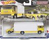 Hot Wheels Team Transport Truck & Race Car, Gift for Racing Collectors