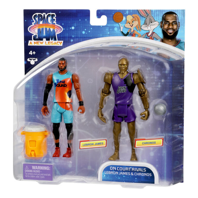 Space Jam S1 Buddy Figure 2 Pack - Lebron & Chronos - English Edition - R Exclusive