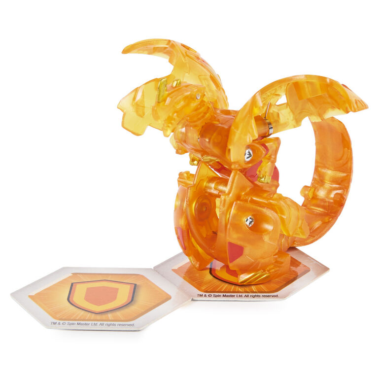 Bakugan Evolutions, Dragonoid (Element), 2-inch Tall Collectible Action  Figure and Trading Card
