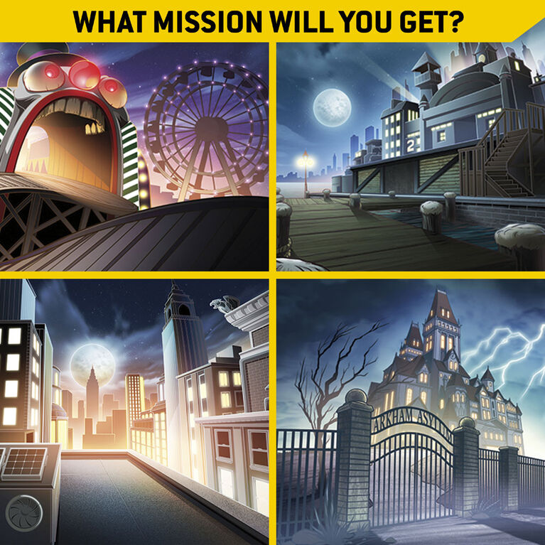 BATMAN, 4-Inch Defender BATMAN Action Figure with 3 Mystery Accessories, Mission 2