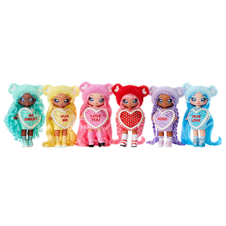 Na Na Na Surprise Eva Evermore - Lavender Teddy Bear-Inpired 7.5" Fashion Doll