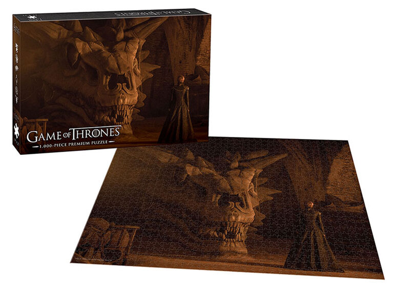 Game of Thrones "Balerion the Black Cread" 1000 Piece Puzzle - English Edition