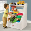 Step2 Lift and Hide Bookcase Storage Chest - Red