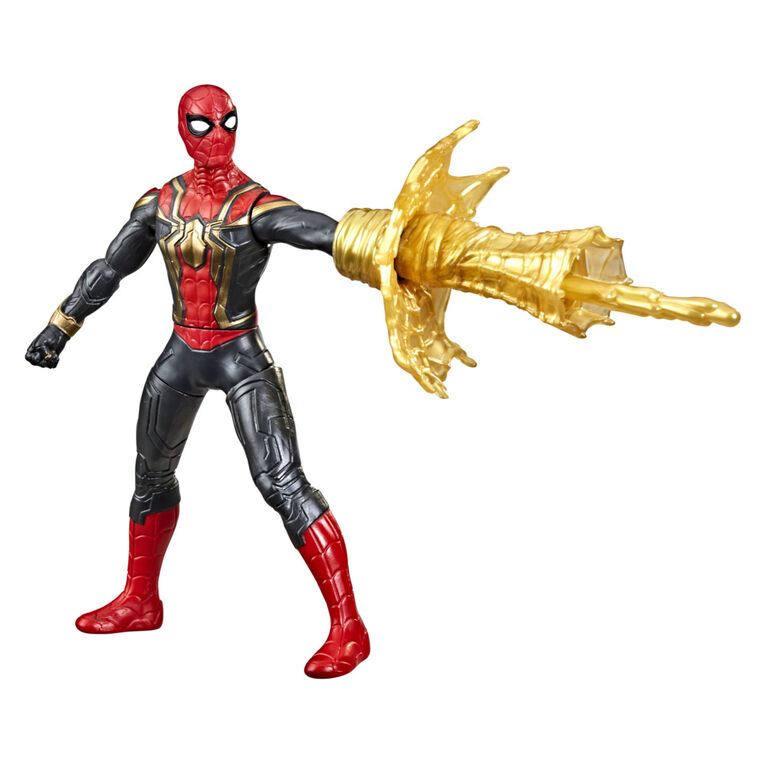 Marvel Spider-Man 6-Inch Deluxe Web Spin Spider-Man Movie-Inspired Action Figure