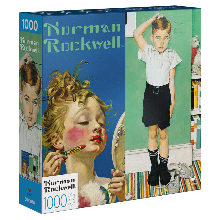 1000-Piece Jigsaw Puzzle, Brother Sister by Norman Rockwell