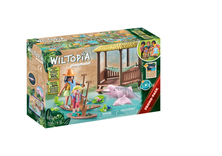 Playmobil - Wiltopia - Paddles et dauphins roses