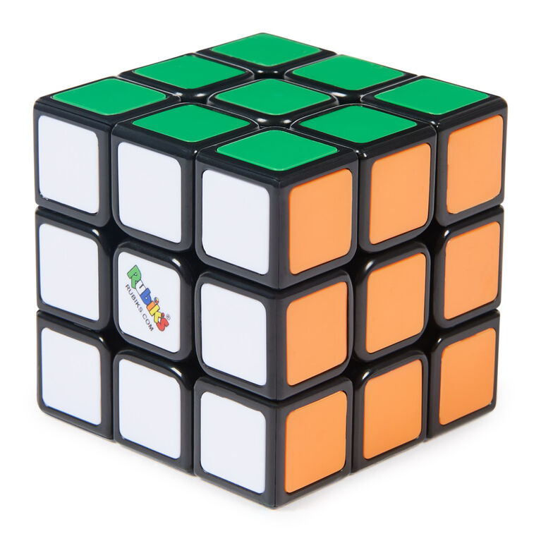 Rubik's, Cube d'apprentissage, Apprenez à résoudre un cube 3x3 avec des autocollants, un guide et des vidéos | Jeu à manipuler antistress | Cube à manipuler pour adultes