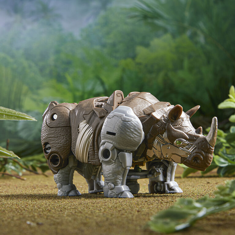 Transformers: Rise of the Beasts Movie, Beast Alliance, Battle Changers Rhinox Action Figure, 4.5 inch