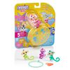 Mini Fingerlings - Collection 2 - 5 pièce sous plastique - 3 personnages plus un bracelet et breloque en prime.