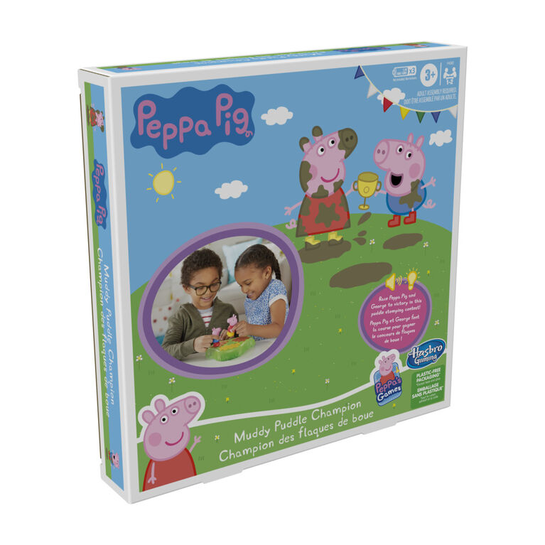 Peppa Pig Jouer dans la boue, jeu de plateau