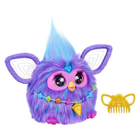 Furby Purple Interactive Plush Toy - French Version