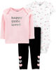Carter's 3-Piece Heart Little Character Set - Pink, Newborn