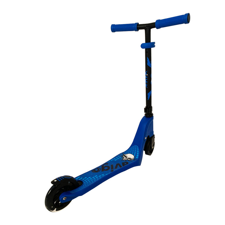 Avigo Kick Scooter With Light Up Wheels - Blue