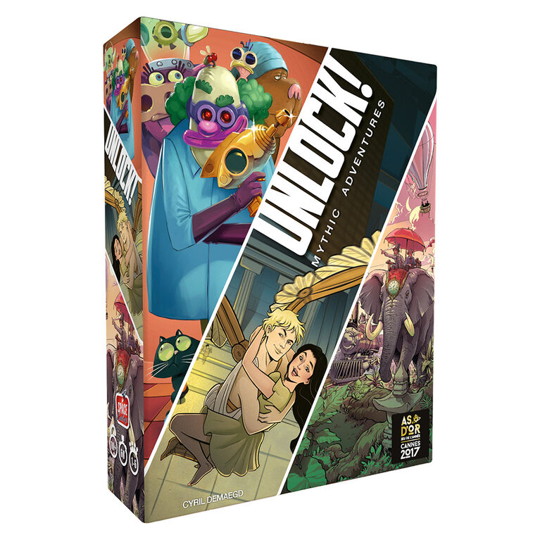 Space Cowboys - Unlock! - Mythic Adventures - English