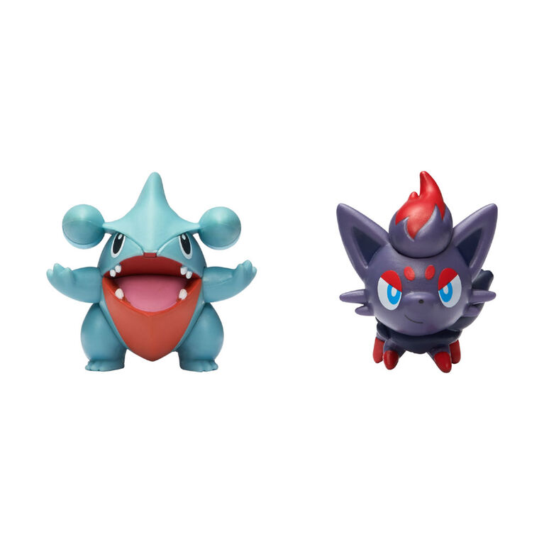 Pokémon - Battle Figure 2-Pack - Gible & Zorua