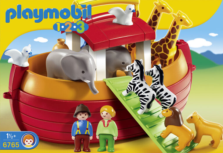 Playmobil® 1.2.3 - Arche de Noé transportable - 6765 - Playmobil