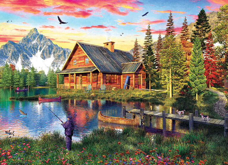 Chalet de pêche Eurographics Puzzle Piece 1000